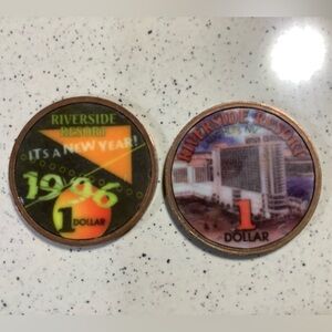 Riverside Resort $1 Casino Chips